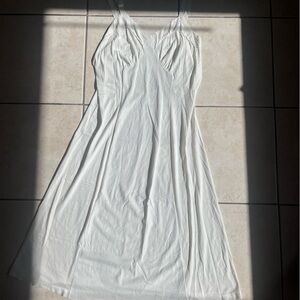 Vintage White slip dress